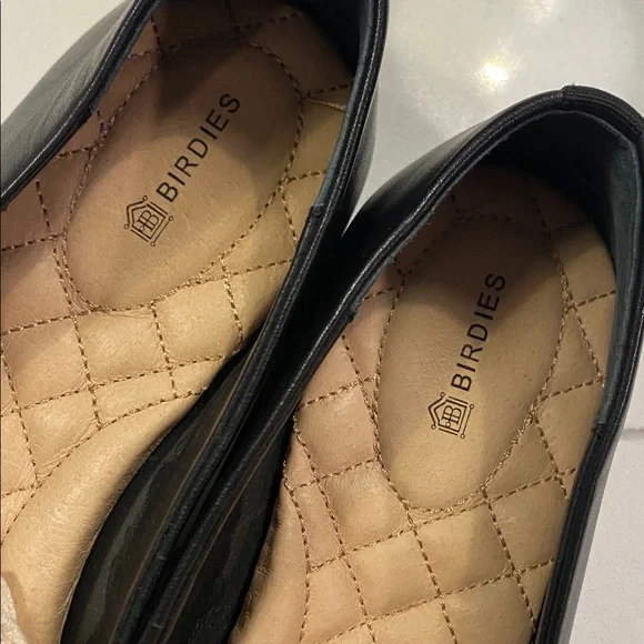 Birdies || The Starling Black Leather Loafer - Picture 7 of 15